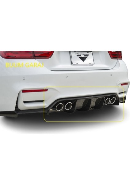 Bmw F30-78 Vorsteiner Difüzör (3 Parça) Plastik