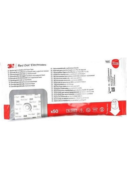 Red Dot Red Dot Köpük Sırt Kare 4,4cm 2228 50'li modelleri
