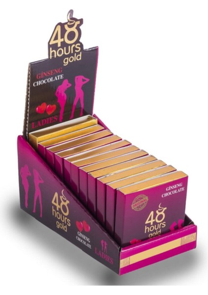 Energy Chocolate Ladies 16 gr 12 Adet