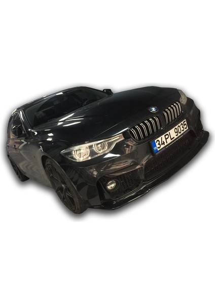 Bmw F32-F33-F36 M Ön Lip Piano Black