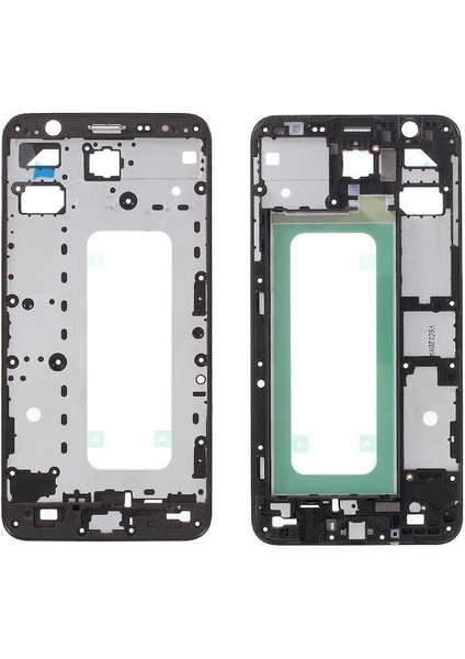 Samsung J7 Prime G610 Iç Kasa Ekran Çerçevesi Çıtası Siyah Orijinal
