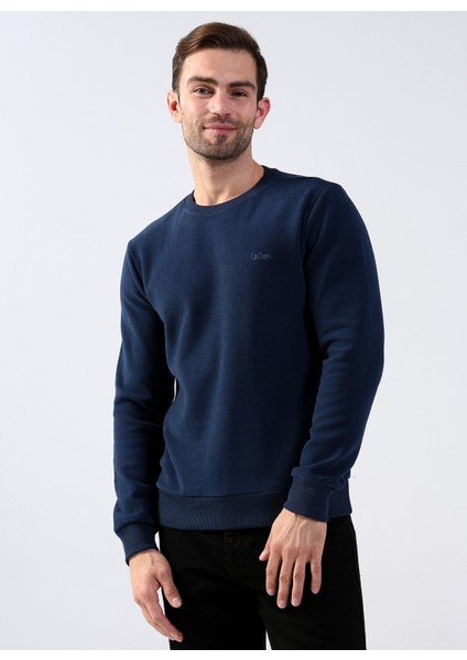 Lee Cooper O Yaka Açik Lacivert Erkek Sweatshirt 231 Lcm 241011 Newdwade A.lacivert