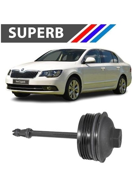 Skoda Superb 1.6 - 2.0 Dizel Yağ Filtre Kapağı 2008 - 2015 fiyatları