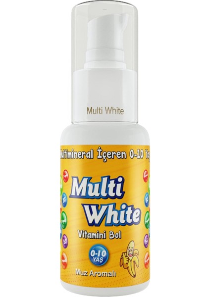 Diş Macunu 50ML Muz Aromalı Bol Vitaminli (0-10 Yaş)