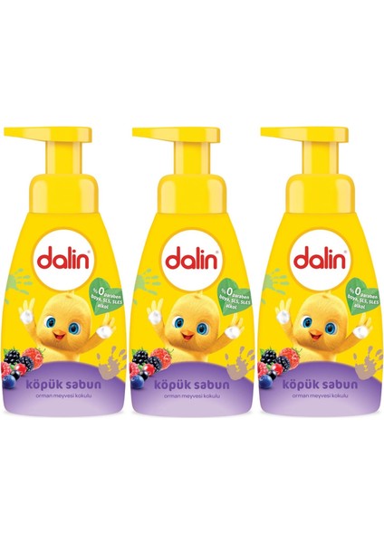 Köpük Sabun 200ML Orman Meyveli Çoçuklarınız Için (3 Lü Set)