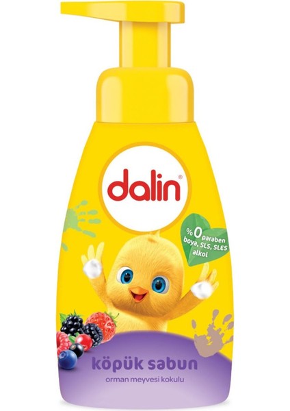 Köpük Sabun 200ML Orman Meyveli Çoçuklarınız Için (3 Lü Set)