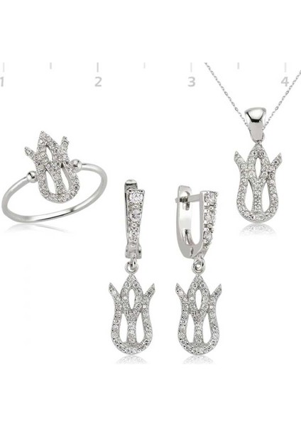 Gümüş Lale Bayan Set fiyatları