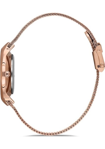 DG-8142LC-C1 Rose Gold Hasır Kadın Kol Saati