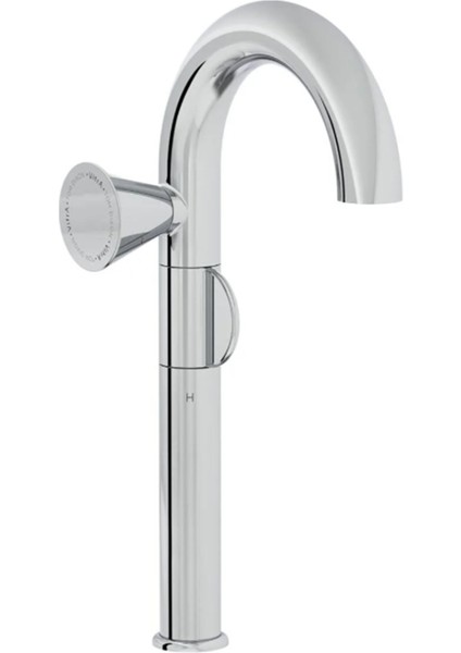 Vitra Liquid A42794 Sol Kumandalı Yüksek Lavabo Bataryası,krom