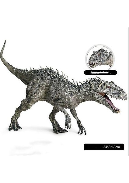 Mutant Tyrannosaurus Plastik Jurassic Indominus Rex Aksiyon Figürleri, Açık Ağız Dinozor Modeli AZ21105 (Yurt Dışından) fiyatları