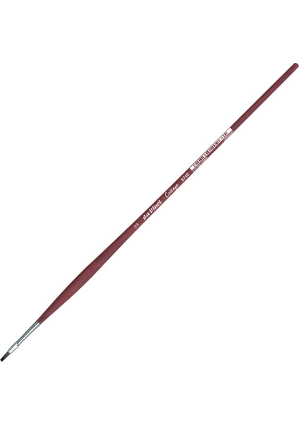 : College Akrilik Sentetik Düz Akrilik & Yağlı Boya Fırçası : Seri 8740 : No:2