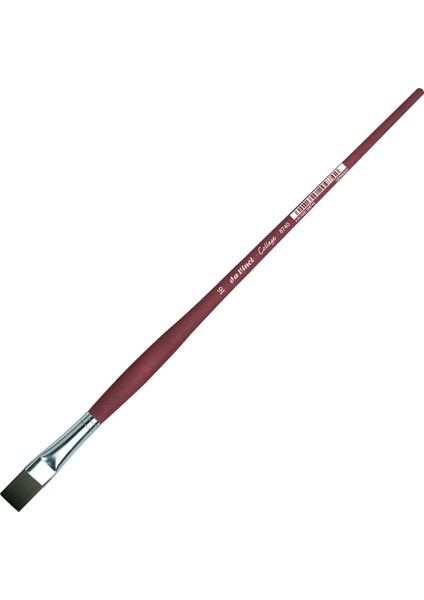 : College Akrilik Sentetik Düz Akrilik & Yağlı Boya Fırçası : Seri 8740 : No:16