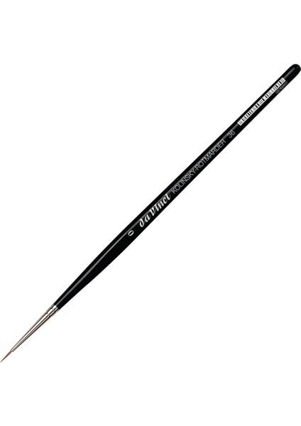 : Kolinsky Kızıl Samur Kılı Yuvarlak Sulu Boya Fırçası : Seri 36 : No: 0