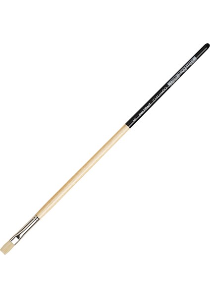 : Chuneo Düz Sentetik Akrilik & Yağlı Boya Fırçası : Seri 7129 : No: 6