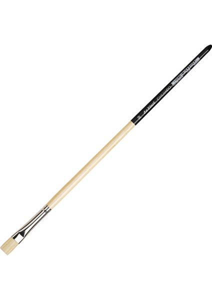 : Chuneo Düz Sentetik Akrilik & Yağlı Boya Fırçası : Seri 7129 : No: 10