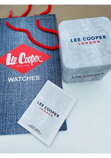 LC07444.590-NM-A Lee Cooper Gri-Roze Çelik Kordon Tüm Fonksiyonları Aktif 5 Atm Suya Dayanıklı Erkek Kol Saati fırsatları