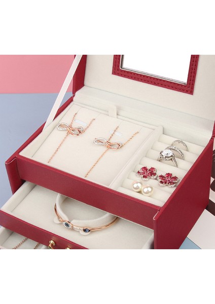 Deri Takı Kutusu Yüzük Saklama Kutusu Saat Kutusu (Yurt Dışından) modelleri