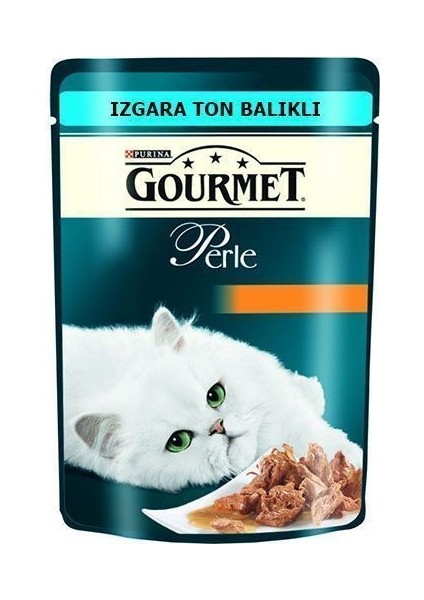 Gourmet Perle Izgara Ton Balikli Yetişkin Kedi Yaş Mamasi 85 gr.