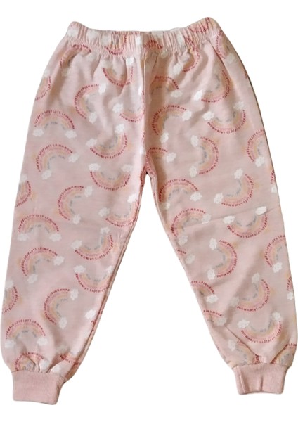 Kız Çocuk Pijama Takımı 3-7 Yaş Somon fiyatları