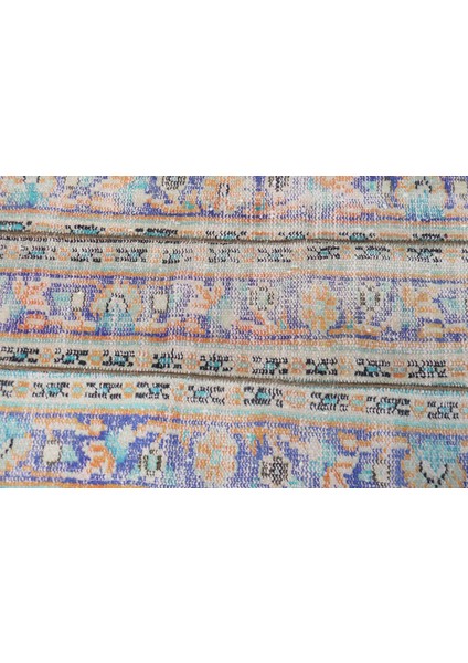 Kayra E x port Eskitme Halı, Türk Halısı, Halı, 70 x 109 cm Turuncu Halı, El Dokuma Banyo Halı, Bohemsı Küçük Halı,