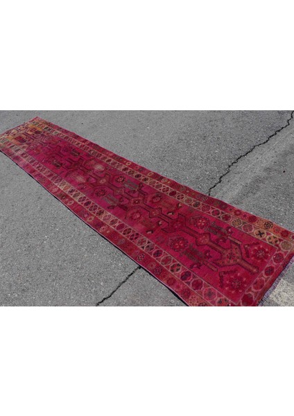 Kayra E x port Eskitme Halı, Türk Halısı, Halı, 78 x 361 cm Pempe Halı, Kabilesı Mutfak Halı, Organik Koridor Halı, fırsatları