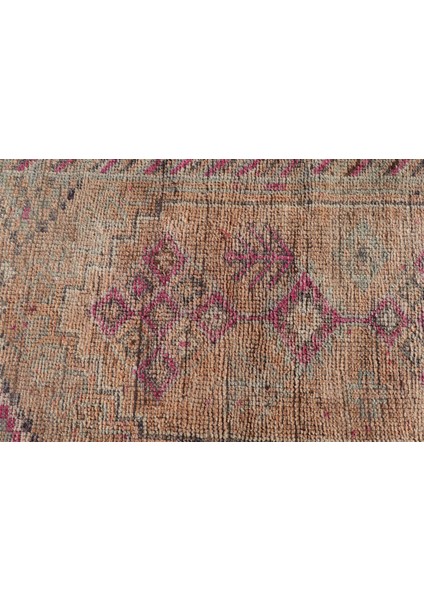Kayra E x port Eskitme Halı, Türk Halısı, Halı, 76 x 381 cm Bej Halı, Ofice Merdiven Halı, Organik Merdiven Halı, 61
