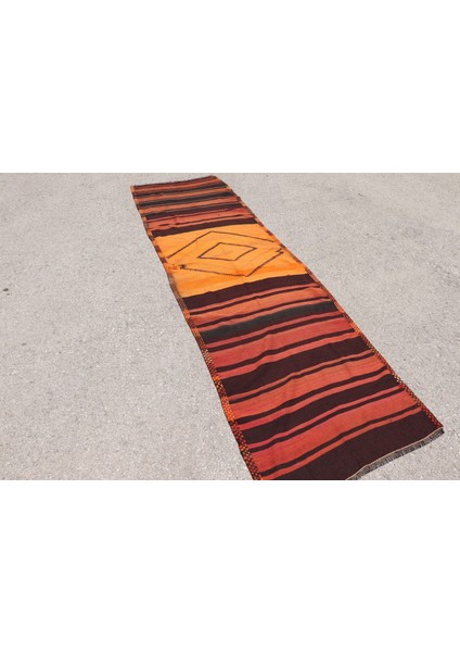 Kayra E x port Eskitme Halı, Türk Halısı, Halı, 93 x 345 cm Siyah Halı, Merdiven Halı, Dekoratif Koridor Halı, 3124 fırsatları