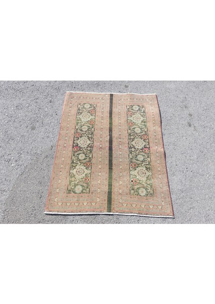 Kayra E x port Türk Halısı, Eskitme Halı, Halı, 87 x 110 cm Pempe Halı, El Yapımı Hediyelik Halı, 4808