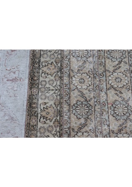 Kayra E x port Türk Halısı, Eskitme Halı, Halı, 116 x 116 cm Beyaz Halı, Anadolusı Kapı Paspası Halı, 5177