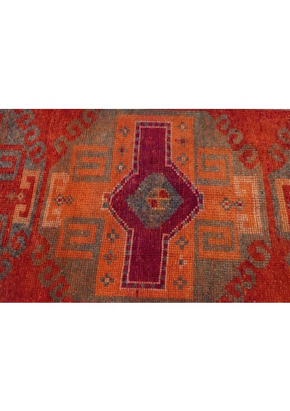 Kayra E x port Türk Halısı, Eskitme Halı, Halı, 91 x 313 cm Turuncu Halı, Anadolusı Koridor Halı, 7187 indirimleri