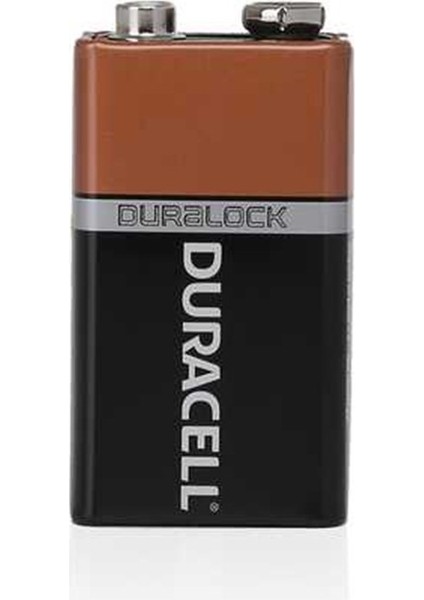 Duracel 9 Volt Pil 1'li