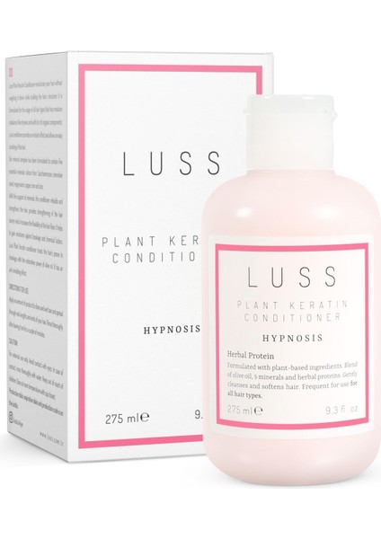 Collagen Shampoo - Dökülme Önleyici ve Luss Plant Keratin Conditioner 2'li Set