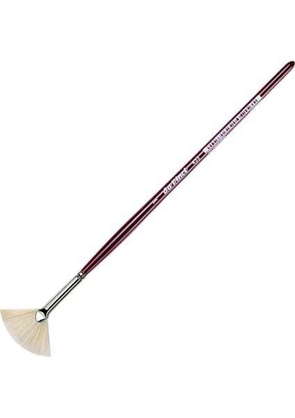 Domuz Kılı Yelpaze Yağlı Akrilik Boya Fırça 433 Serisi No3