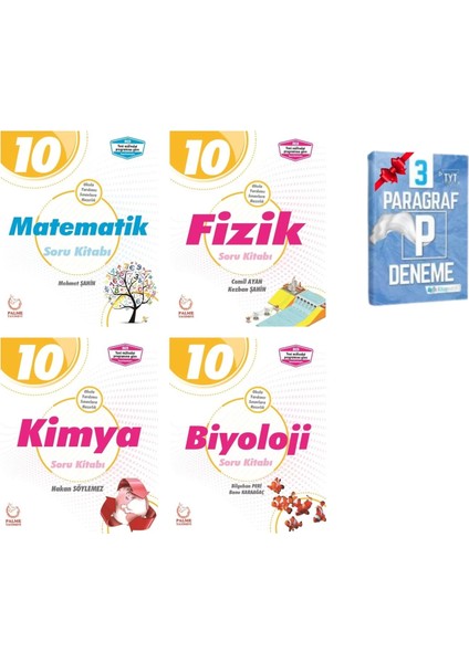 10. Sınıf Matematik Fizik Kimya Biyoloji Soru Kitabı