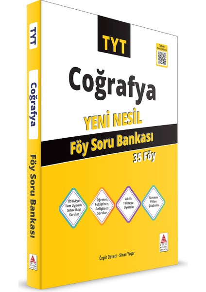 TYT Coğrafya Föy Soru Bankası (Ciltli)