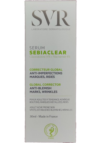 Sebiaclear Serum 30 ml