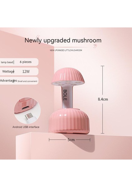 Mini Mushroom Professional Nail Polish Dryer*