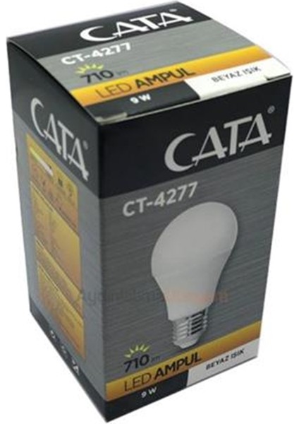 Ct-4277 9w Led Ampul Beyaz E27