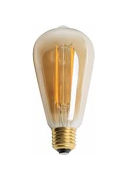 Ct-4284 6w Rustik Led Ampul Amber E27