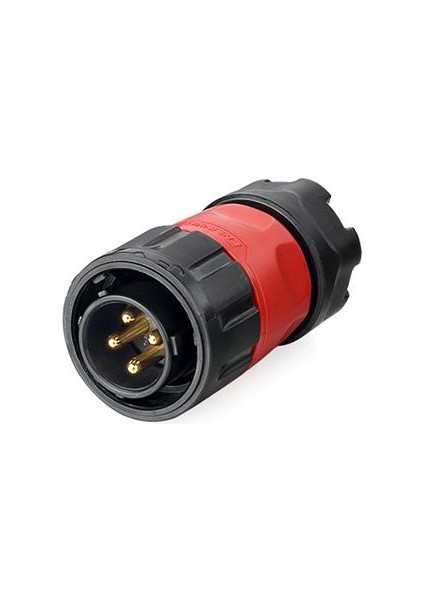 YM-20-C04PE-02-001 4-Pin Su Geçirmez Konnektör - Erkek
