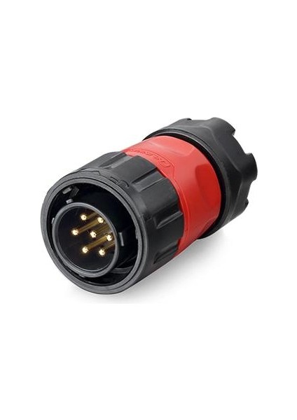 YM-20-C07PE-02-001 7-Pin Su Geçirmez Konnektör - Erkek