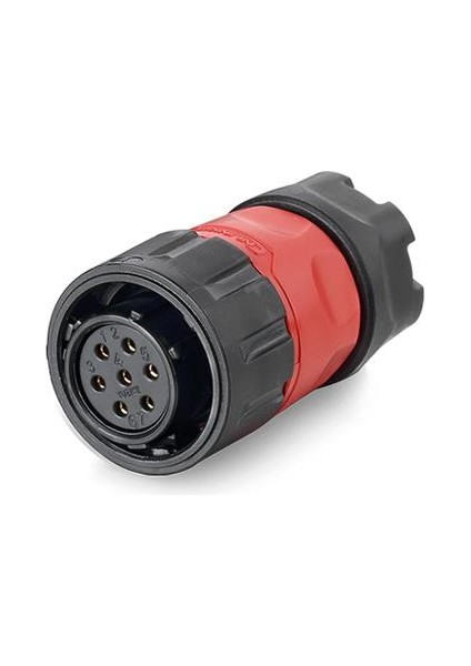 YM-20-J07PE-02-001 7-Pin Su Geçirmez Konnektör - Dişi