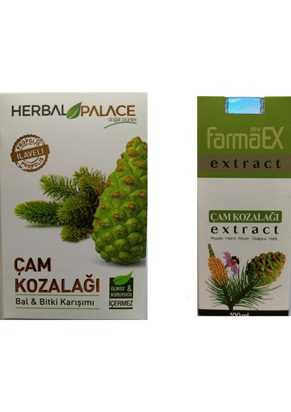 Çam Kozalağı Macunu +Farmaex Çam Kozalağı Ekstract Ikili Avantajlı Kış Seti