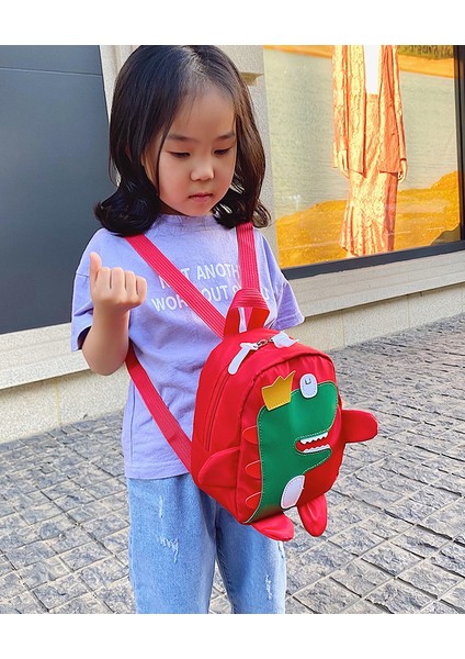 Küçük Dinozor Çocuk Omuz Çantası Çapraz Askılı Çanta Karikatür Çanta Sevimli Anaokulu Doğum Günü Çocuk Günü Hediyesi (Yurt Dışından) modelleri