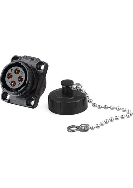 YM-20-J04SX-02-401 4-Pin Su Geçirmez Konnektör - Dişi