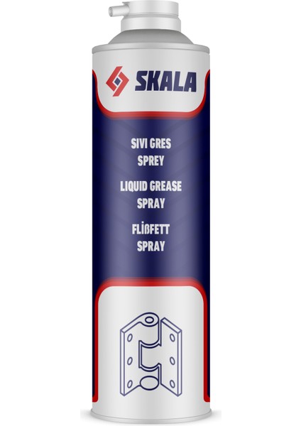 Şeffaf Sıvı Gres Sprey 500 ml