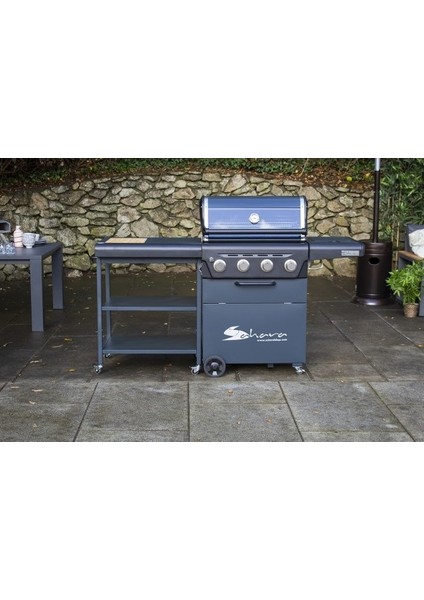 Outdoorchef X475 Klasik Barbekü - Gri Mavi fiyatları