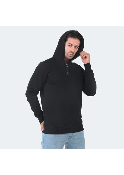 BAHA Erkek Sweatshirt Siyah modelleri