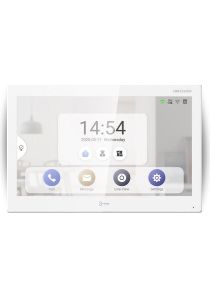 DS-KH9510-WTE1 10" Dokunmatik Iç Ortam Istasyon ( Wi-Fi, Ip Kamera Desteği)