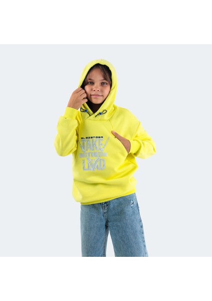 DO IN Unisex Çocuk Sweatshirt Sarı modelleri